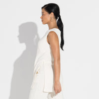 Regata Eco Waffle Feminina - Natural