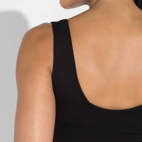 Regata Undershirt Gola U Feminina - Preto