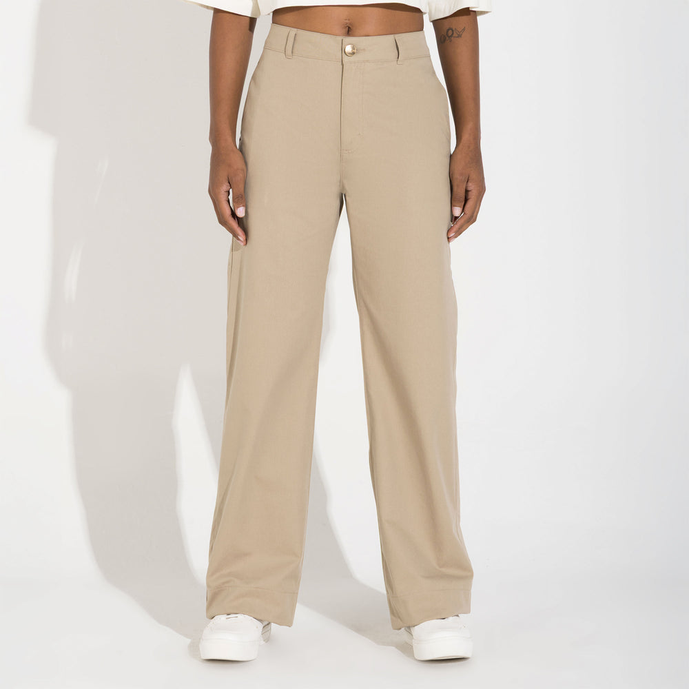 Calça Sarja Feminina - Light Taupe