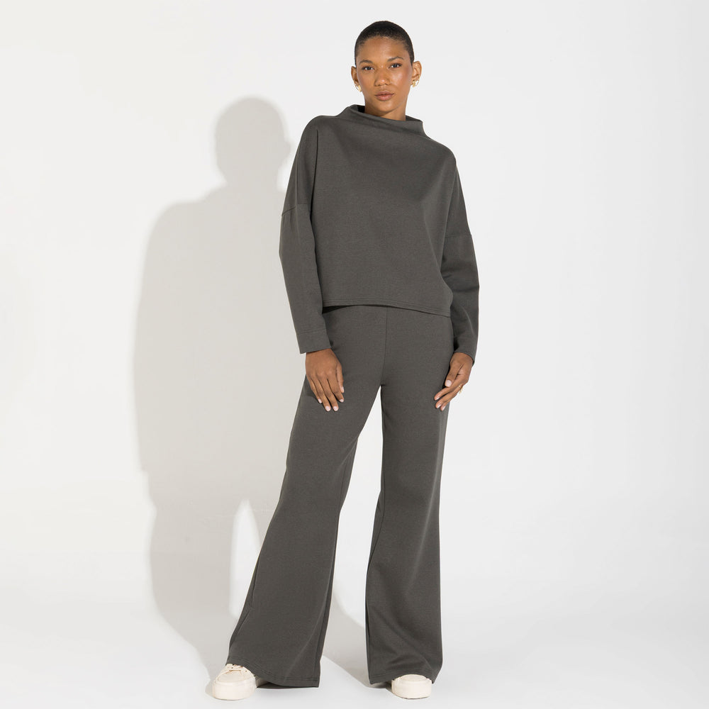 Blusão Dense Algodão Feminino - Verde Nori