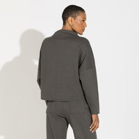 Blusão Dense Algodão Feminino - Verde Nori