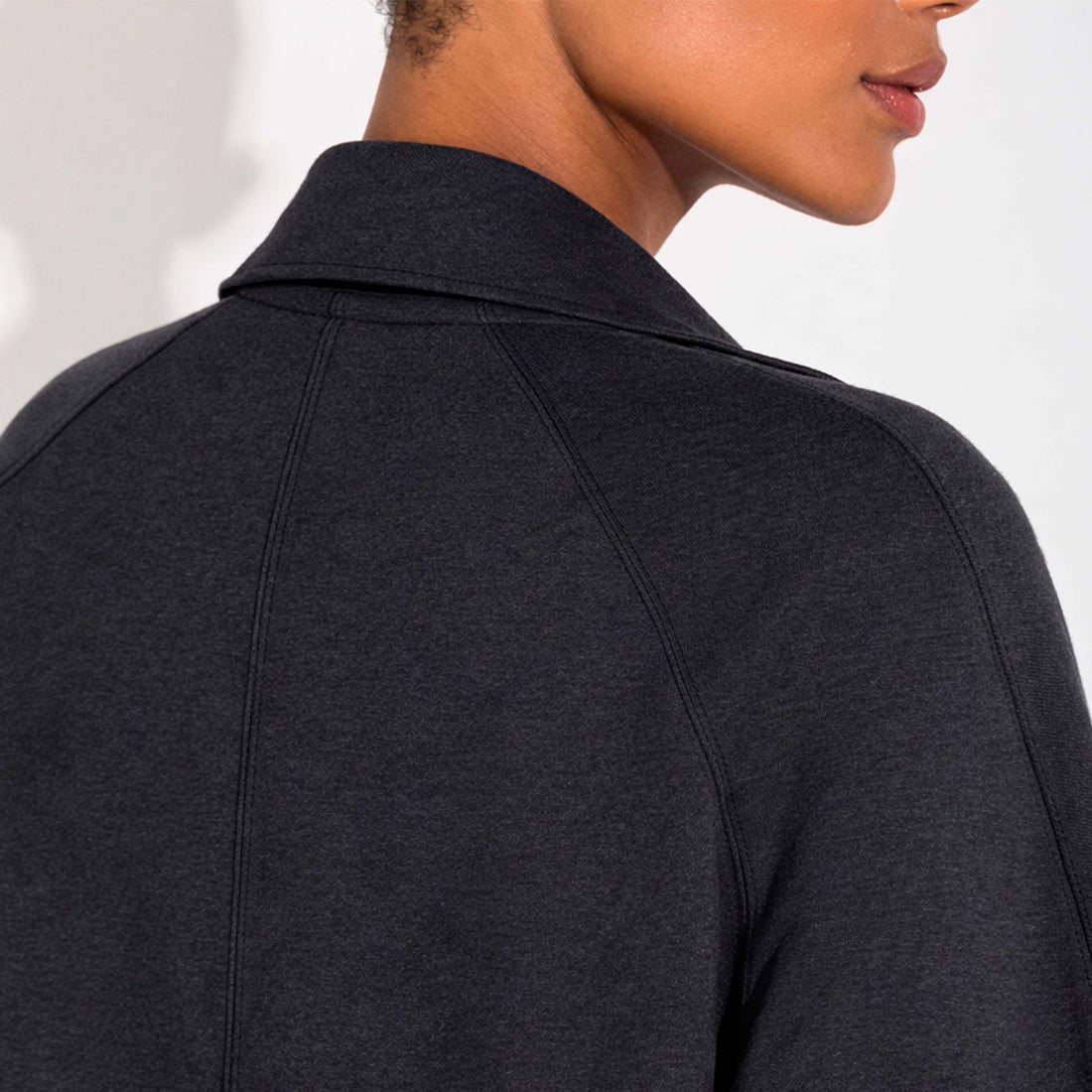 Casaco Dense Algodão Feminino - Preto