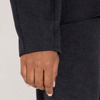 Casaco Dense Algodão Feminino - Preto