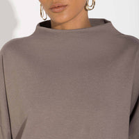 Vestido Dense Algodão - Bege Macadâmia