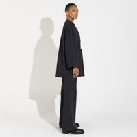 Kimono Dense Algodão Feminino - Preto