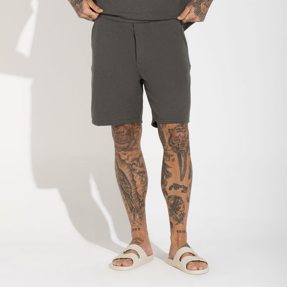 Bermuda Dense Algodão Masculina - Verde Nori