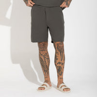 Bermuda Dense Algodão Masculina - Verde Nori