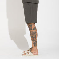 Bermuda Dense Algodão Masculina - Verde Nori