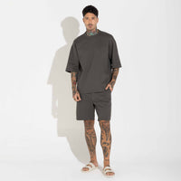 Bermuda Dense Algodão Masculina - Verde Nori