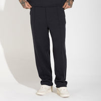 Calça Reta Dense Algodão Masculina - Preto