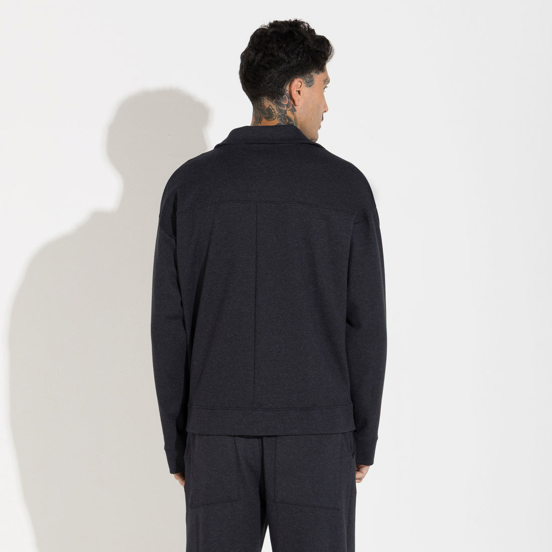 Jaqueta Dense Algodão Masculina - Preto