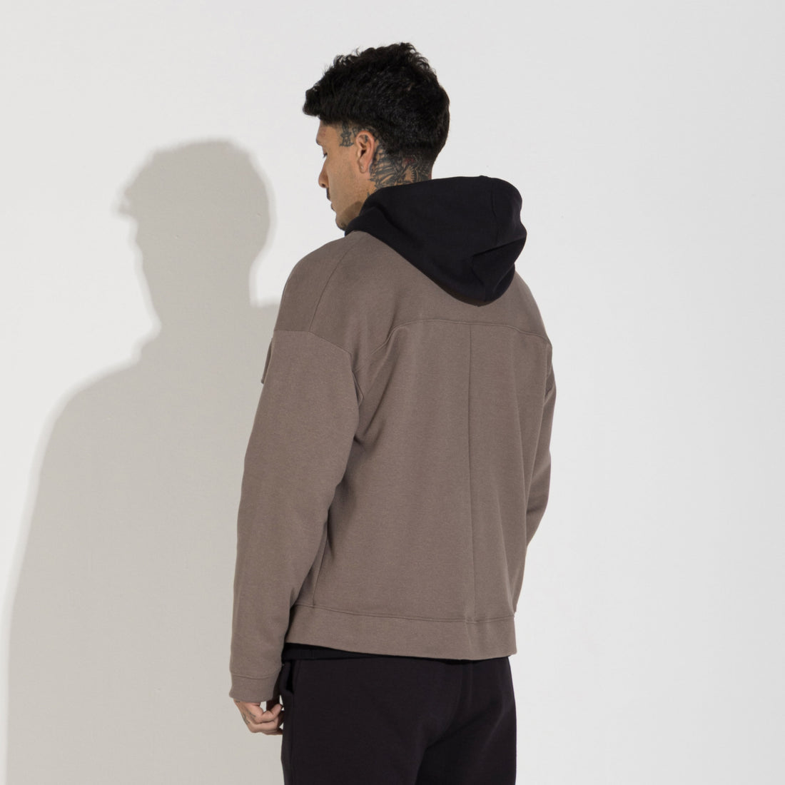 Jaqueta Dense Algodão Masculina - Bege Macadâmia