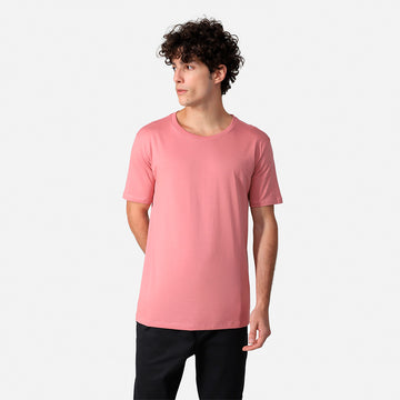 Camiseta Algodão Pima Masculina | Life T-Shirt - Rose