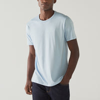 Camiseta Algodão Pima Masculina | Life T-Shirt - Azul Céu