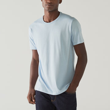 Camiseta Pima Masculina | Life Collection - Azul Céu