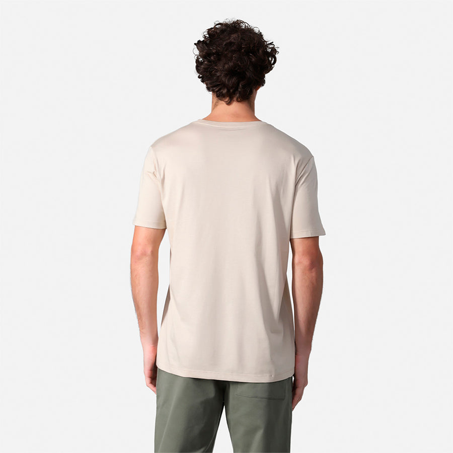 Camiseta Algodão Pima Masculina | Life T-Shirt - Khaki
