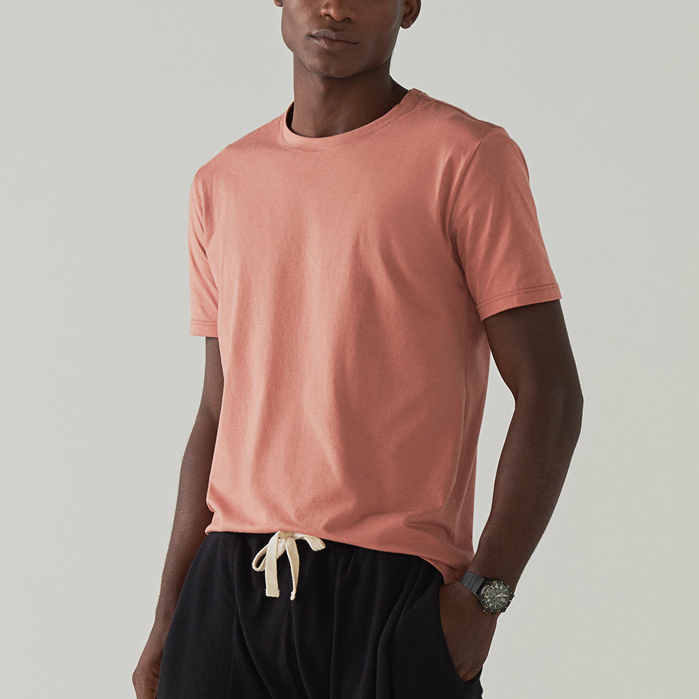 Camiseta Algodão Premium Masculina | Everyday Collection - Nude