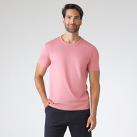 Camiseta Algodão Premium Masculina | Everyday Collection - Rose
