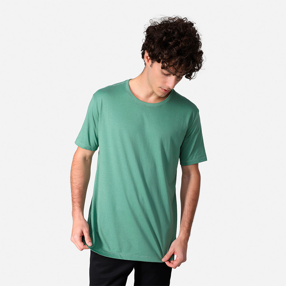 Camiseta Algodão Premium Masculina | Everyday Collection - Verde Oliva
