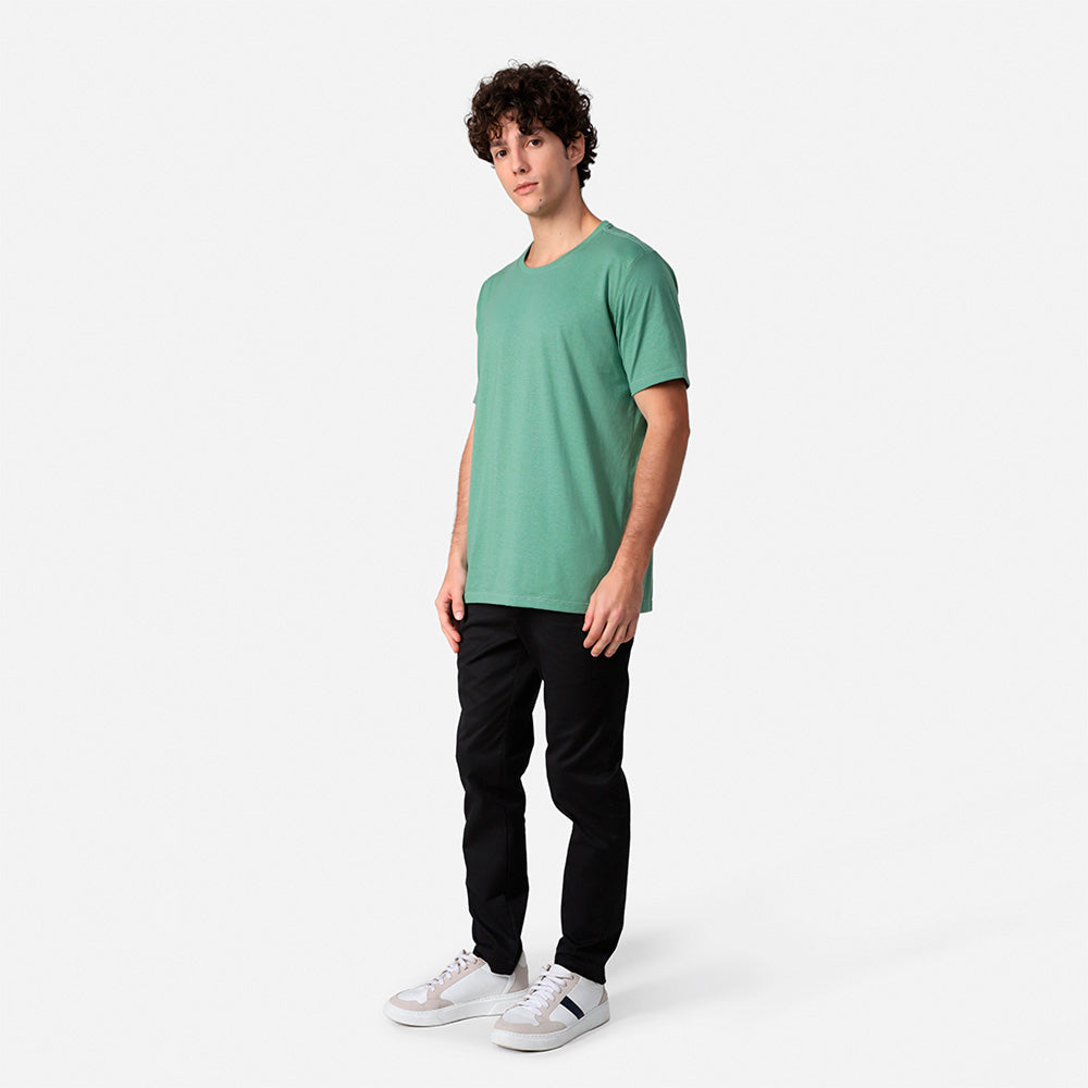 Camiseta Algodão Premium Masculina | Everyday Collection - Verde Oliva