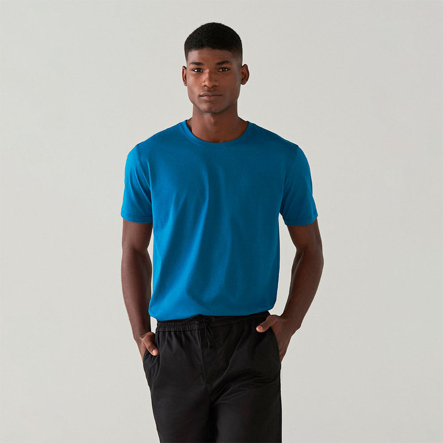 Camiseta Premium Masculina | Everyday T-Shirt - Azul Náutico