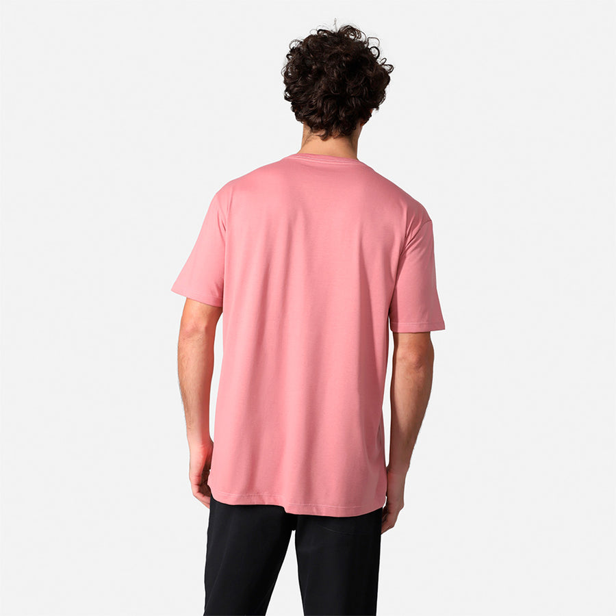 Camiseta Algodão Pima Gola V Masculina | Life T-Shirt - Rose