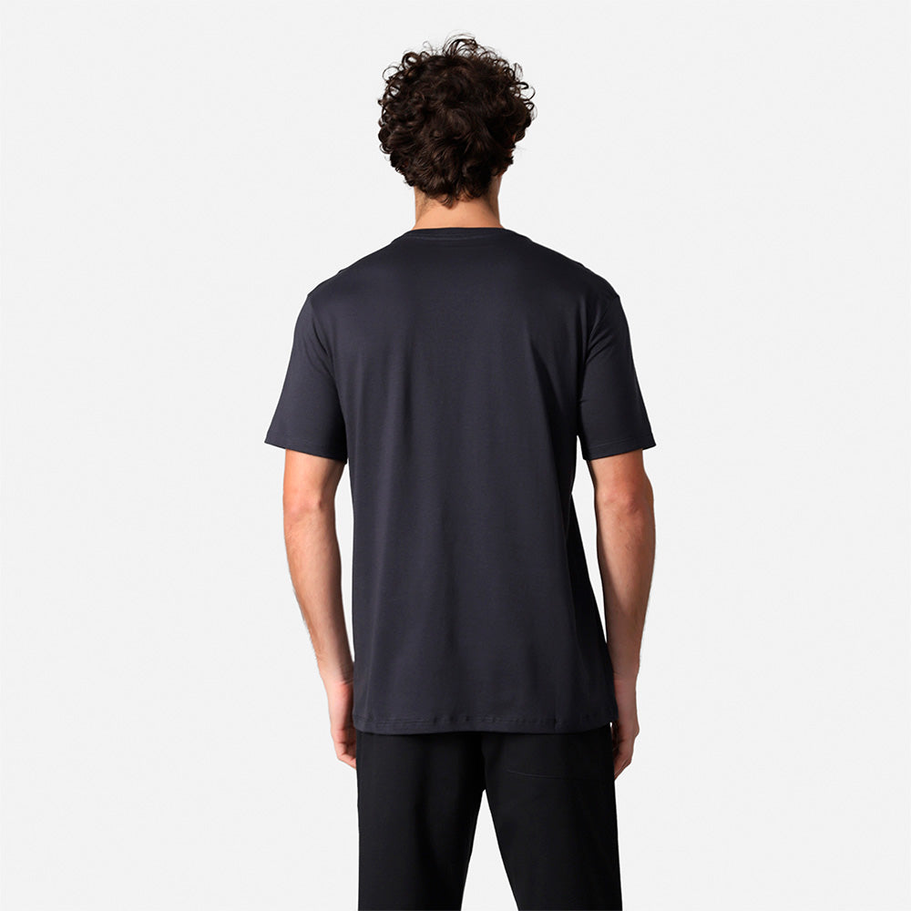 Camiseta Pima Gola V Masculina | Life Collection - Cinza Escuro
