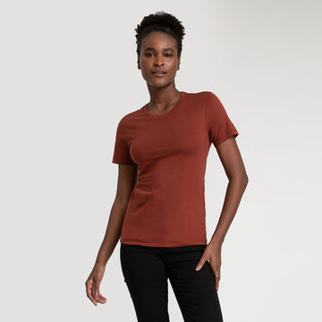 Camiseta Premium Feminina | Everyday T-Shirt - Marrom Cacau