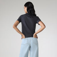 Camiseta Algodão Premium Feminina | Everyday Collection - Cinza Escuro