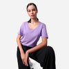 Camiseta Pima Gola U Feminina | Life Collection - Lilás