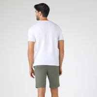 Camiseta Modal Gola V Masculina | Travel Collection - Branco