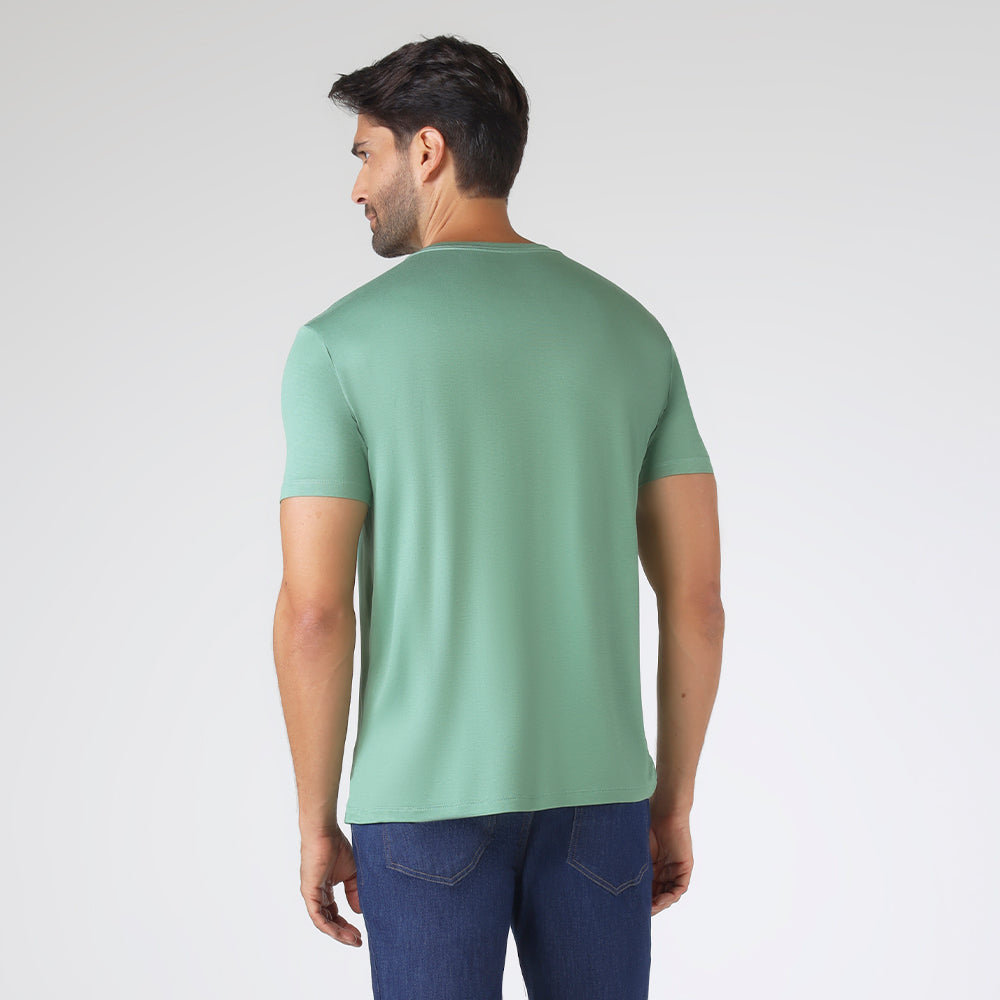 Travel T-Shirt Modal Masculina - Verde Oliva