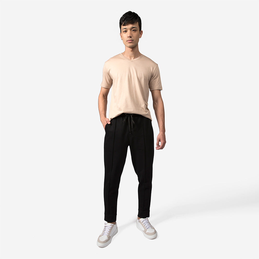 Calça Jogger Friso Masculina - Preto