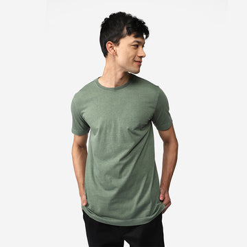 Camiseta Estonada Masculina - Verde Pinheiro