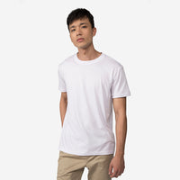 Camiseta Pima Punho Masculina | Life Collection - Branco