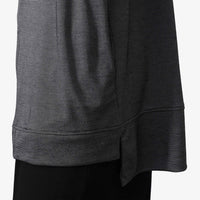 Camiseta Light Modal Bolsos Feminina - Preto