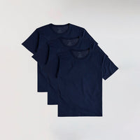 Kit Camiseta Algodão Pima Masculino | Life T-Shirt - Azul Marinho