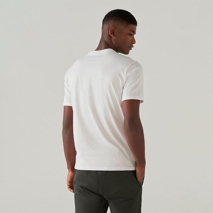 Kit Camiseta Algodão Pima V Masculino | Life T-Shirt - Branco